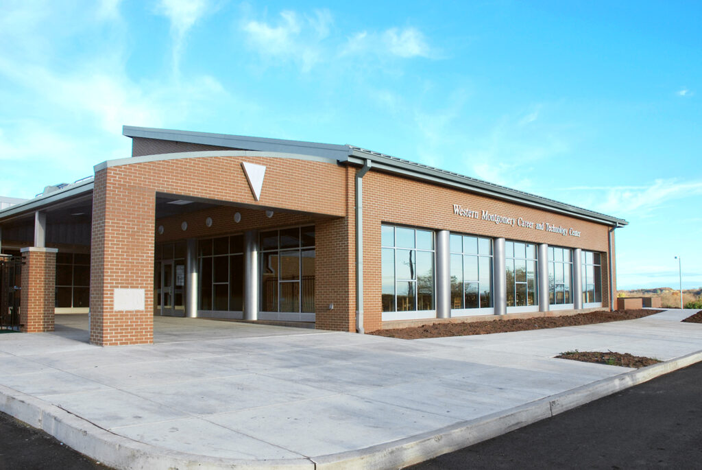 exterior of career and tech center